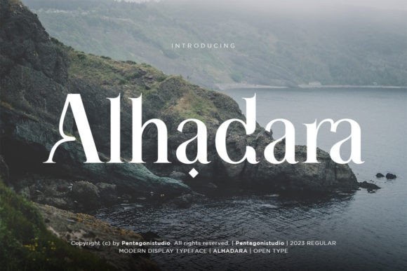 Alhadara: A Premium Serif Typeface for Editorial Elegance