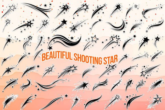 Beautiful Shooting Star: A Celestial Dingbats Typeface for Editorial Design