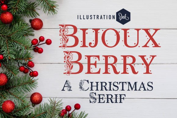Bijoux Berry: A Serif Font with Seasonal Soul for Brand Identity