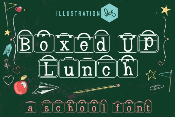 Boxed Up Lunch: The Creative Font for Scroll-Stopping Social Media Graphics
