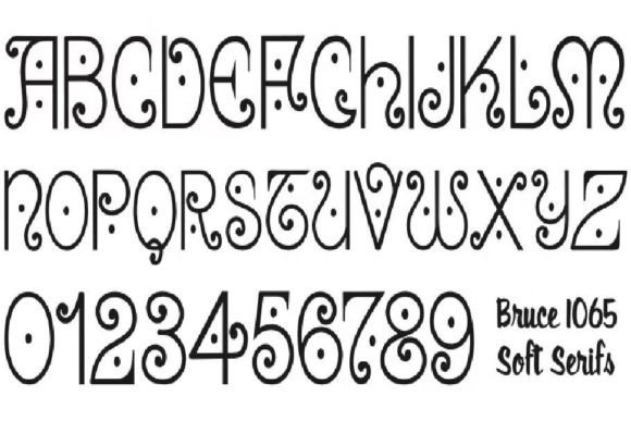 Bruce 1065 Font: A Timeless Typeface for Creative Makers