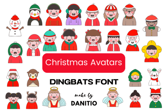 Christmas Avatars: The Display Font That Makes Holiday Campaigns Pop