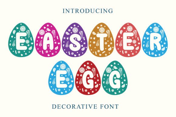 Easter Egg Decorative Font Review