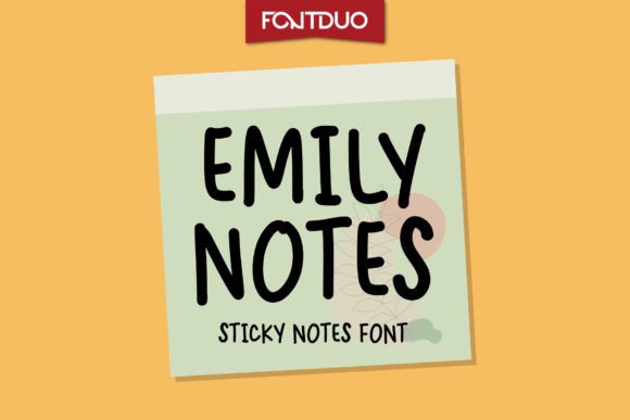 Emily Notes: A Handwritten Font for Authentic Brand Identity