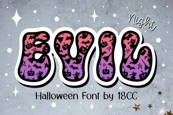 Evil Night: The Creative Font for Whimsical Halloween Branding
