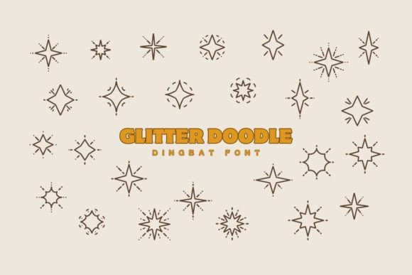 Glitter Doodle Font Review: Sparkle in Your Campaign Design
