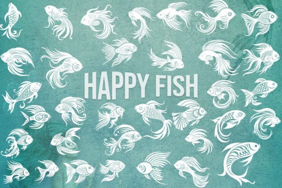 Happy Fish: A Playful Dingbats Typeface for Editorial Joy