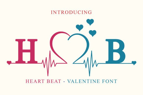 Heart Beat Love Typeface: A Designer’s Guide to Romantic Branding