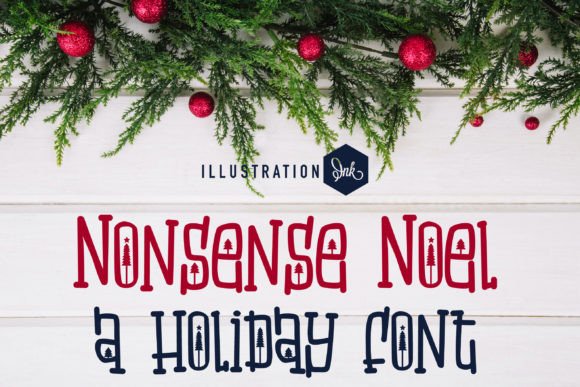 Nonsense Noel: A Hand-Crafted Serif for Festive Editorial Design