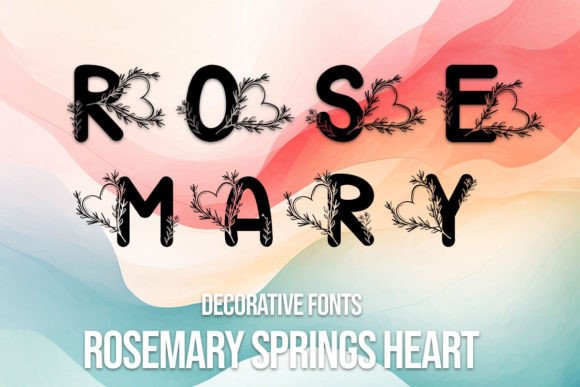 Rosemary Springs Heart: A Designer’s Review for Campaign Typography
