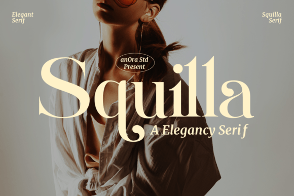 Squilla Typeface Review: Elegant Serif for Boutique Branding