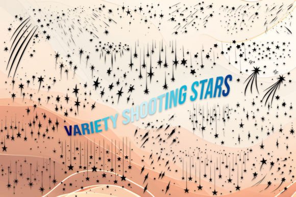 Variety Shooting Stars: A Creative Font for Editorial Design