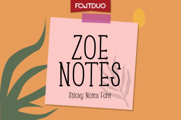 Zoe Notes: A Handwritten Serif for Editorial Elegance